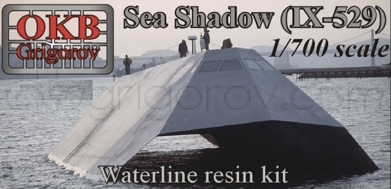 OKB Grigorov N700030 Sea Shadow (IX-529) (waterline) 1 OKB Grigorov N700030 Sea Shadow (IX-529) (waterline)