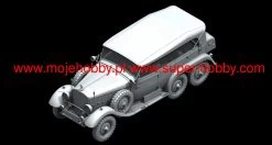 ICM 24012 G4 With Open Cover WWII German Personnel Car -RemoteFun Toys Shop 3569 1 auto downl