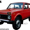 Balaton Modell BM3567 Lada Niva