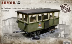 Armor35 35405 Ua Railcar (wooden Body Sheathing) 1435 Mm./1524mm.