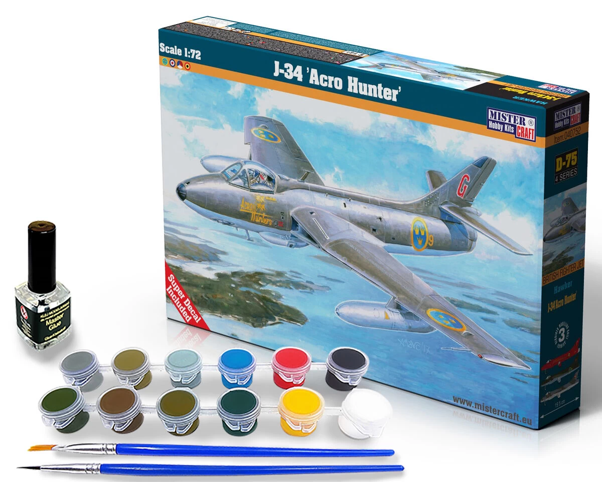 MisterCraft D75s J-34 'Acro Hunter' - Model Set 1 MisterCraft D75s J-34 'Acro Hunter' - Model Set
