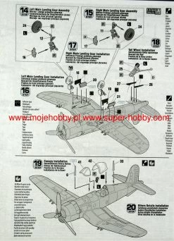 MisterCraft D205s F-4U-1A 'Corsair' - Model Set -RemoteFun Toys Shop 37823 2 mscD205s 5