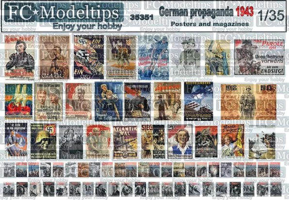 FC ModelTrend 35351 German Propaganda 1943 1 FC ModelTrend 35351 German Propaganda 1943