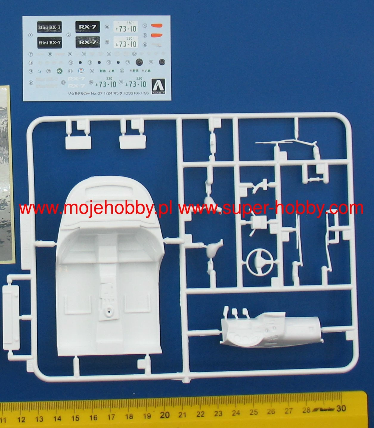 Aoshima 06127 Mazda FD3S RX-7 '96 9 Aoshima 06127 Mazda FD3S RX-7 '96 - Image 9