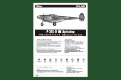 Hobby Boss 85805 Lockheed P-38L-5-L0 Lightning -RemoteFun Toys Shop 3900 4 auto downl