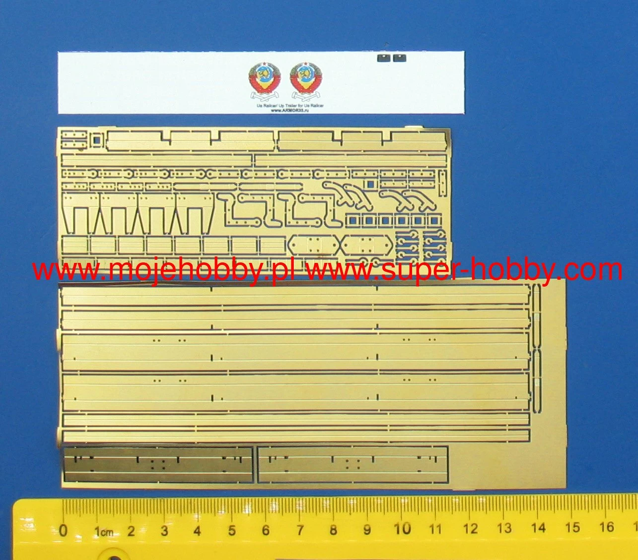 Armor35 35404 Up Trailer With Timber Racks(for Ua Railcar (1435 Mm./1524 Mm/) 2 Armor35 35404 Up Trailer With Timber Racks(for Ua Railcar (1435 Mm./1524 Mm/) - Image 2