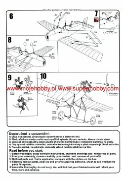 Kovozavody Prostejov 48019 Avia BH-9 "Boska" Single Seater -RemoteFun Toys Shop 39890 2 KOV48019 4