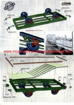 Armor35 35403 Up Trailer (for Ua Railcar)(1435 Mm./1524 Mm/) -RemoteFun Toys Shop 39890 2 RMR 35403 3