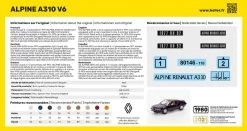 Heller 80146 Alpine A310 V6 13 Heller 80146 Alpine A310 V6 -RemoteFun Toys Shop 40519 hlr80146 4