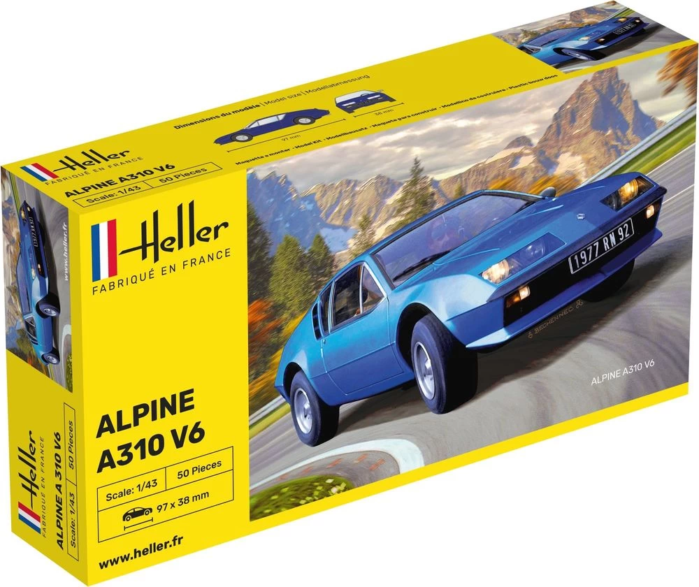 Heller 80146 Alpine A310 V6 1 Heller 80146 Alpine A310 V6