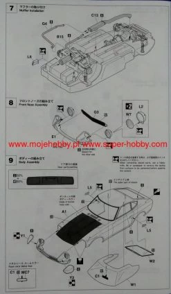 Hasegawa HC18 21218 Nissan Fairlady Z432R PS30SB (1970) -RemoteFun Toys Shop 41403 2 hasHC18 4