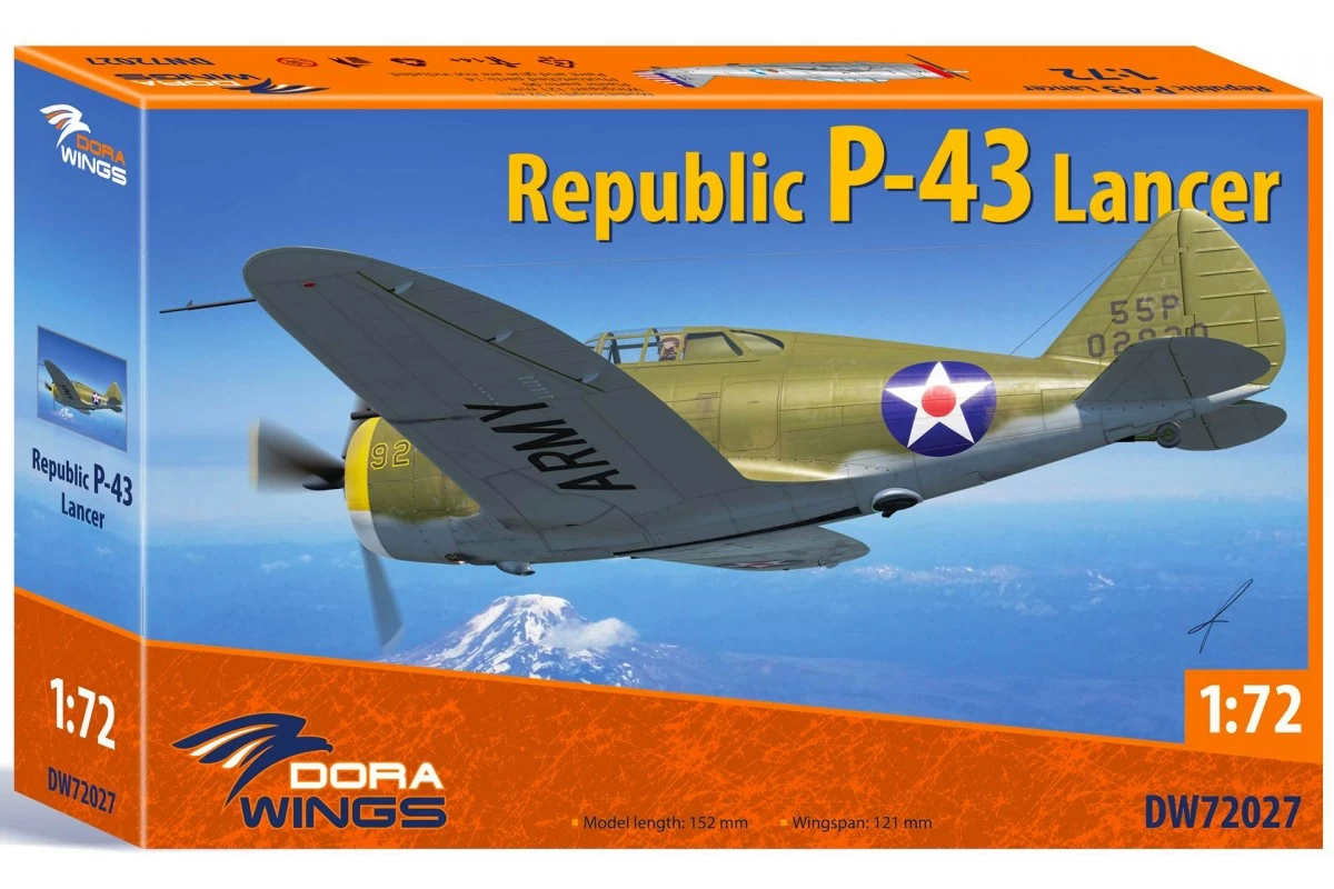 Dora Wings 72027 Republic P-43 Lancer 2 Dora Wings 72027 Republic P-43 Lancer - Image 2