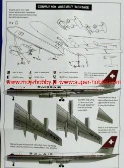 F-RSIN P4018 CV-990 - Swissair -RemoteFun Toys Shop 41541 2 FRI P4018 1