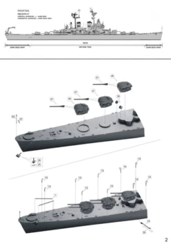 NIKO MODEL 7050 USS ROANOKE CL-145 1957 WORCESTER CLASS -RemoteFun Toys Shop 41777 zrzut ekranu 2021 10 15 o 14 36 44