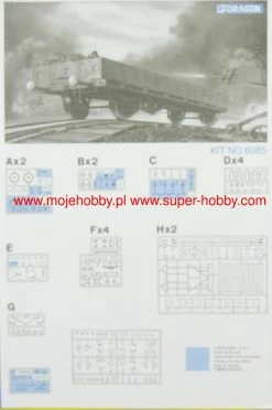 Dragon 6085 German Railway Flatbed -RemoteFun Toys Shop 41934 2 dra6085 1