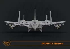 Clear Prop Models 72016 OV-1 A/JOV-1A Mohawk 17 Clear Prop Models 72016 OV-1 A/JOV-1A Mohawk -RemoteFun Toys Shop 42579 0017