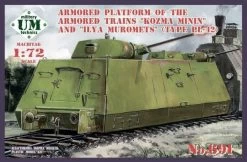 UM MT 691 Armored Platform Of The Armored Trains “Kozma Minin” And “Ilya Muromets” (Type PL-42)