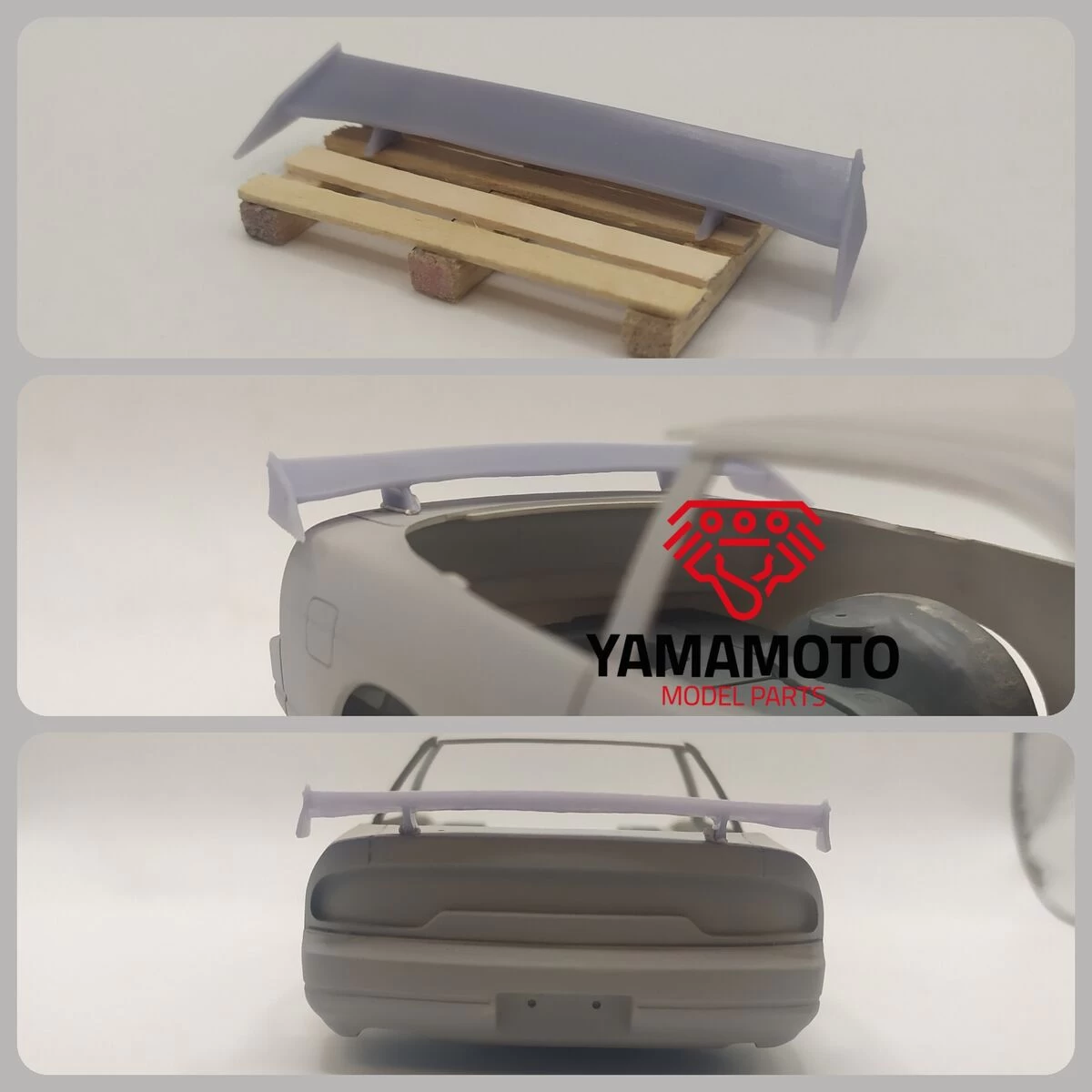 Yamamoto Model Parts TUN35 JDM GT Wing 1 Yamamoto Model Parts TUN35 JDM GT Wing