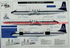 F-RSIN P4001 DC-7C - BOAC 9 F-RSIN P4001 DC-7C - BOAC -RemoteFun Toys Shop 43705 2 FRI P4001 1