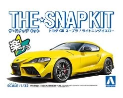 Aoshima 05888 Toyota GR Supra (Lightning Yellow) - SNAP KIT