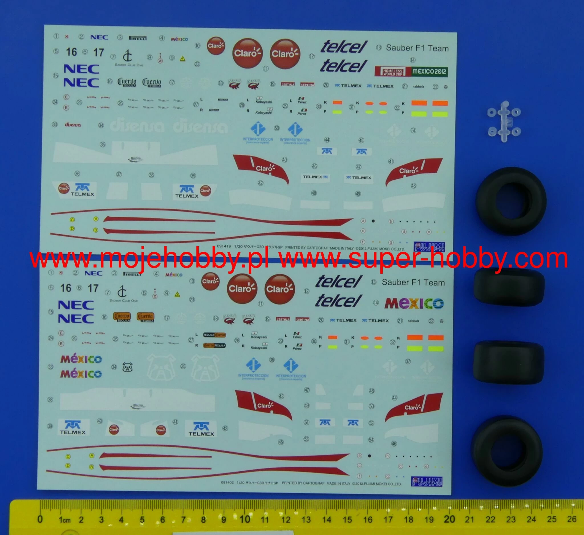 Fujimi 092089 Sauber C30 Brazil GP. 3 Fujimi 092089 Sauber C30 Brazil GP. - Image 3