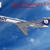A-Model 72249 Soviet Passenger Aircraft Tu-134 Crusty-A