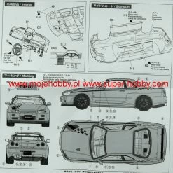 Tamiya 12608 GT-R(R34) Nismo Dress-Up Parts -RemoteFun Toys Shop 45331 2 tam12608 2