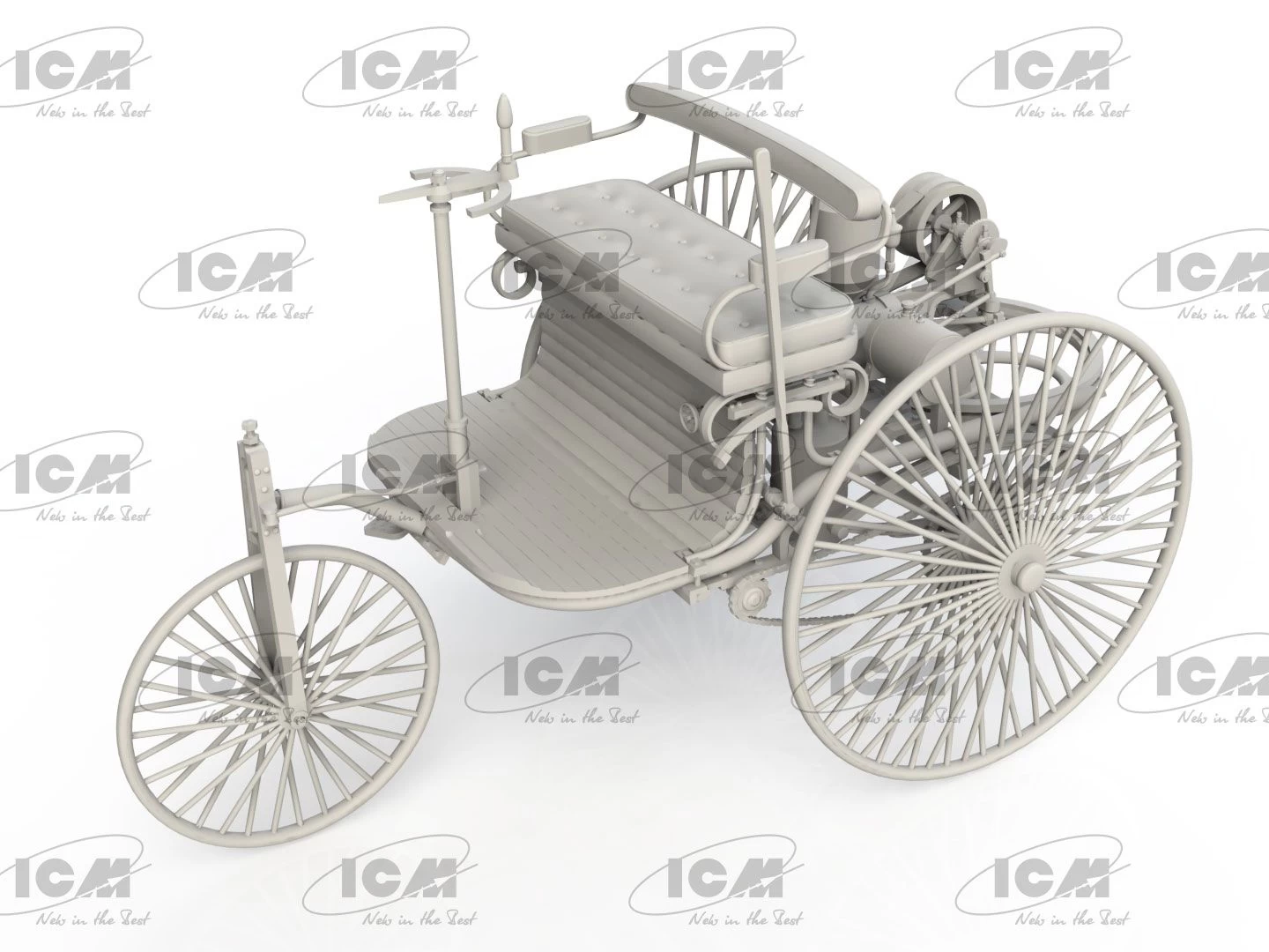 ICM 24042 Benz Patent-Motorwagen 1886 4 ICM 24042 Benz Patent-Motorwagen 1886 - Image 4