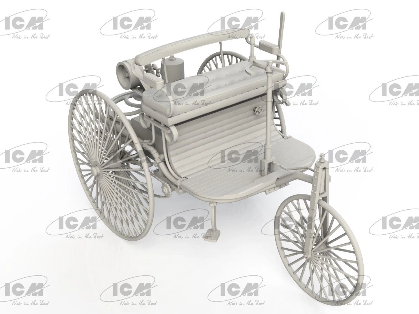 ICM 24042 Benz Patent-Motorwagen 1886 5 ICM 24042 Benz Patent-Motorwagen 1886 - Image 5