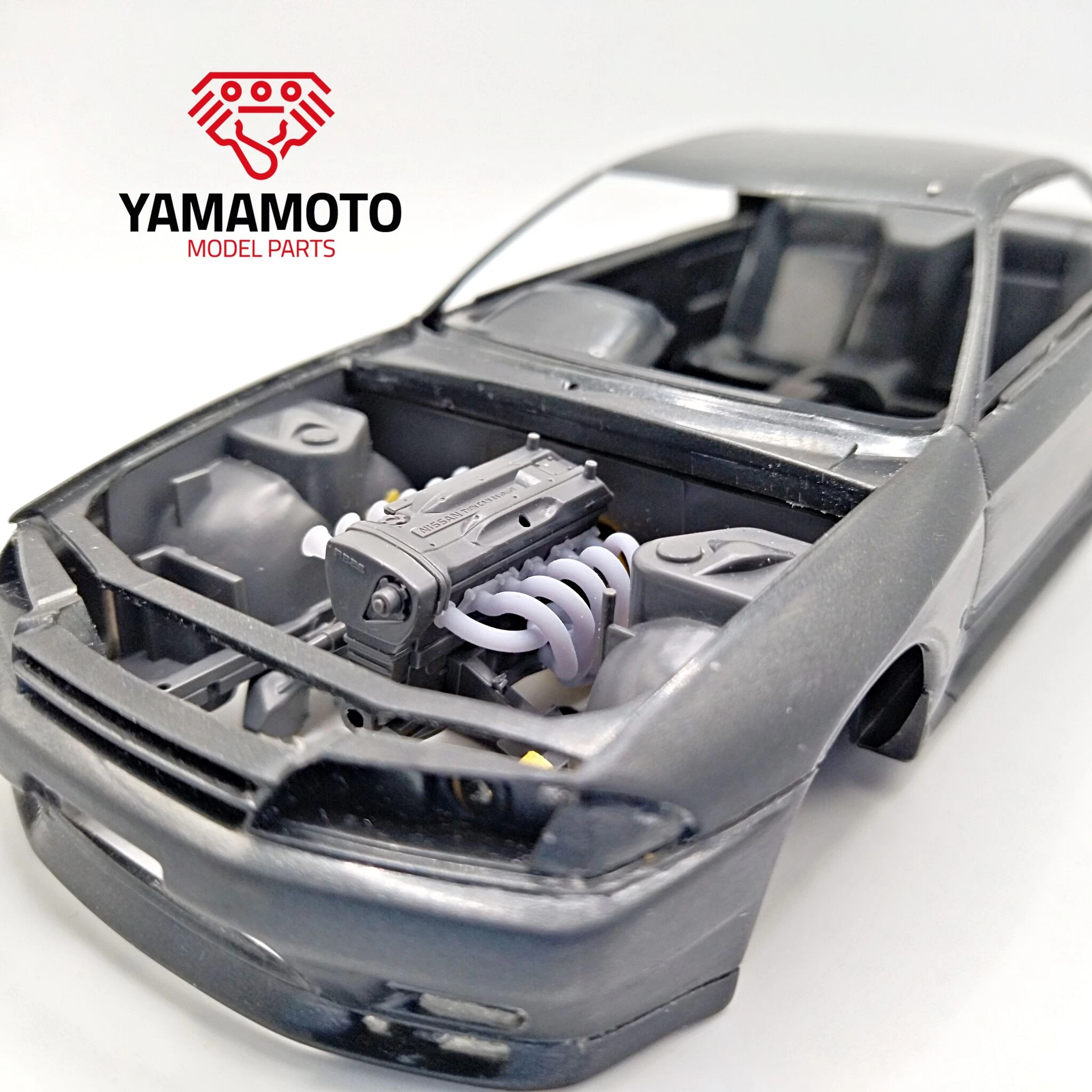 Yamamoto Model Parts TUN45 ITB Kit RB26DETT Tamiya 24090 2 Yamamoto Model Parts TUN45 ITB Kit RB26DETT Tamiya 24090 - Image 2