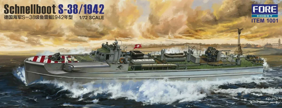 Fore Hobby 1001 Schnellboot S-38/1942 1 Fore Hobby 1001 Schnellboot S-38/1942
