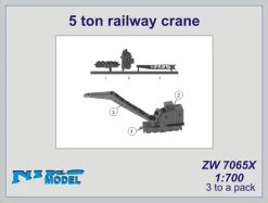 NIKO MODEL ZW7065X 5 Ton Railway Crane 3 To A Pack