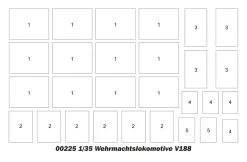 Trumpeter 00225 Wehrmachtslokomotive V188 -RemoteFun Toys Shop 46375 tru00225 4