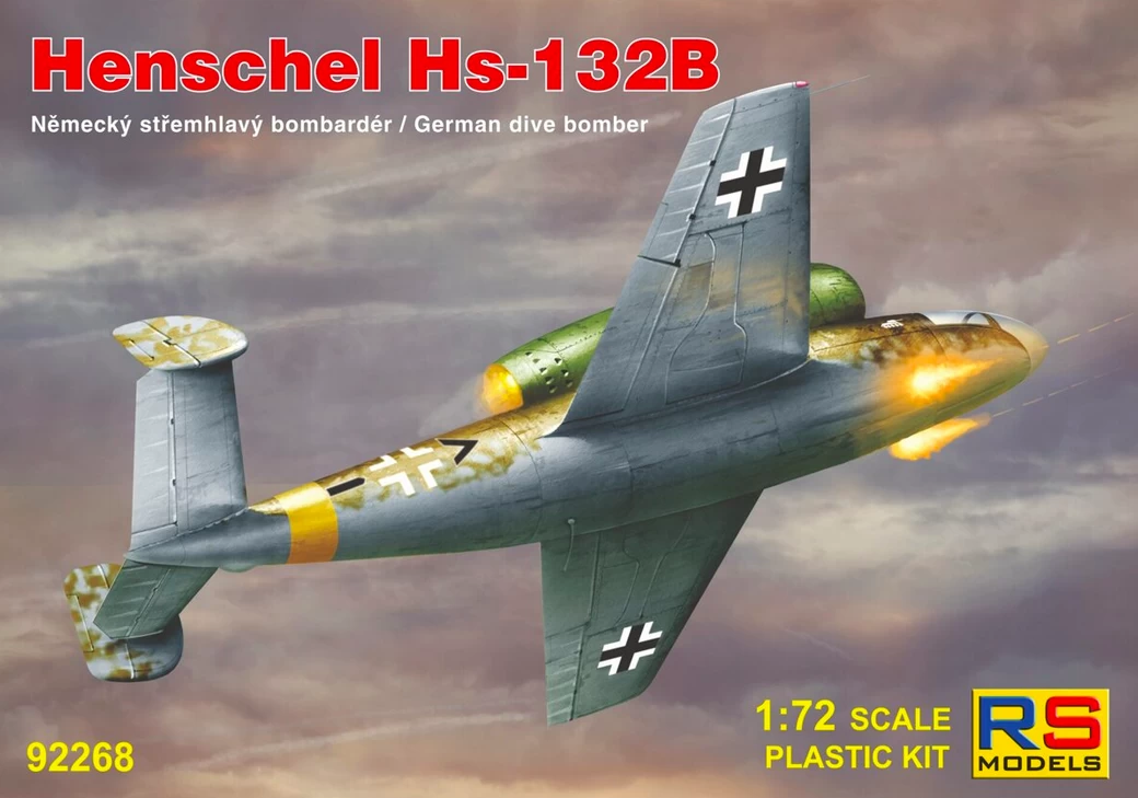 RS Models 92268 Henschel Hs-132 B 1 RS Models 92268 Henschel Hs-132 B
