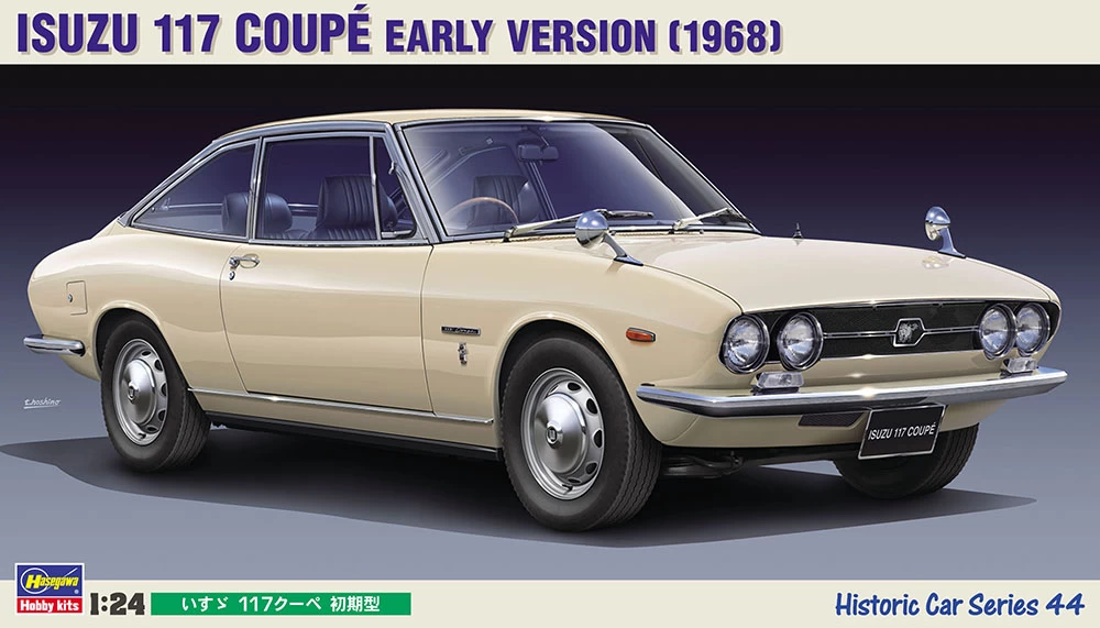 Hasegawa HC44 21144 Isuzu 117 Coupe Early Version (1968) 1 Hasegawa HC44 21144 Isuzu 117 Coupe Early Version (1968)
