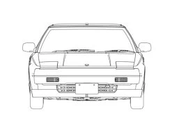 Hasegawa HC45 21145 Toyota MR2 (AW11) Late Version G-Limited Super Charger (T Bar Roof) (1988) 14 Hasegawa HC45 21145 Toyota MR2 (AW11) Late Version G-Limited Super Charger (T Bar Roof) (1988) -RemoteFun Toys Shop 46639 hashc45 13