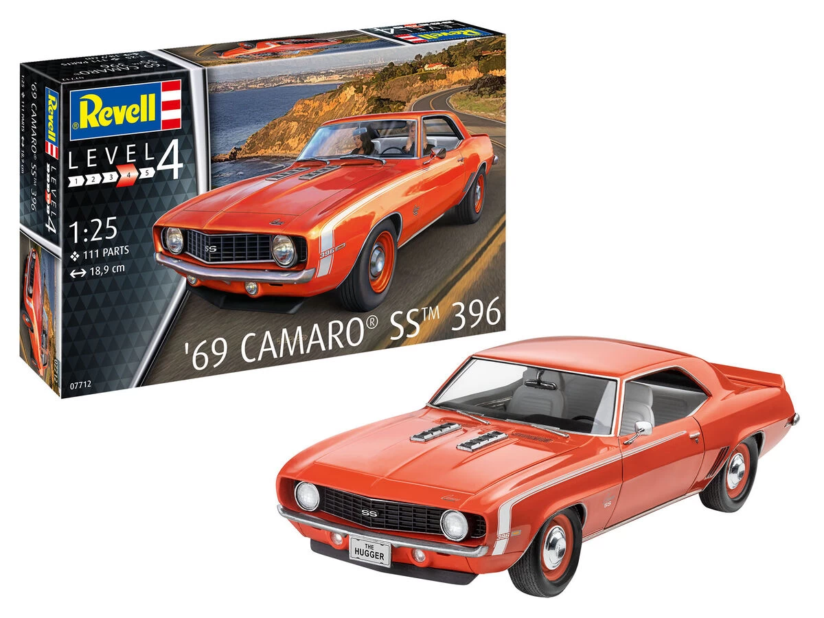 Revell 07712 '69 Camaro SS 396 1 Revell 07712 '69 Camaro SS 396