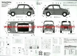Hasegawa SP491 52291 Subaru 360 Young-SS W/60's Girl's Figure -RemoteFun Toys Shop 47063 2 hasSP491 4