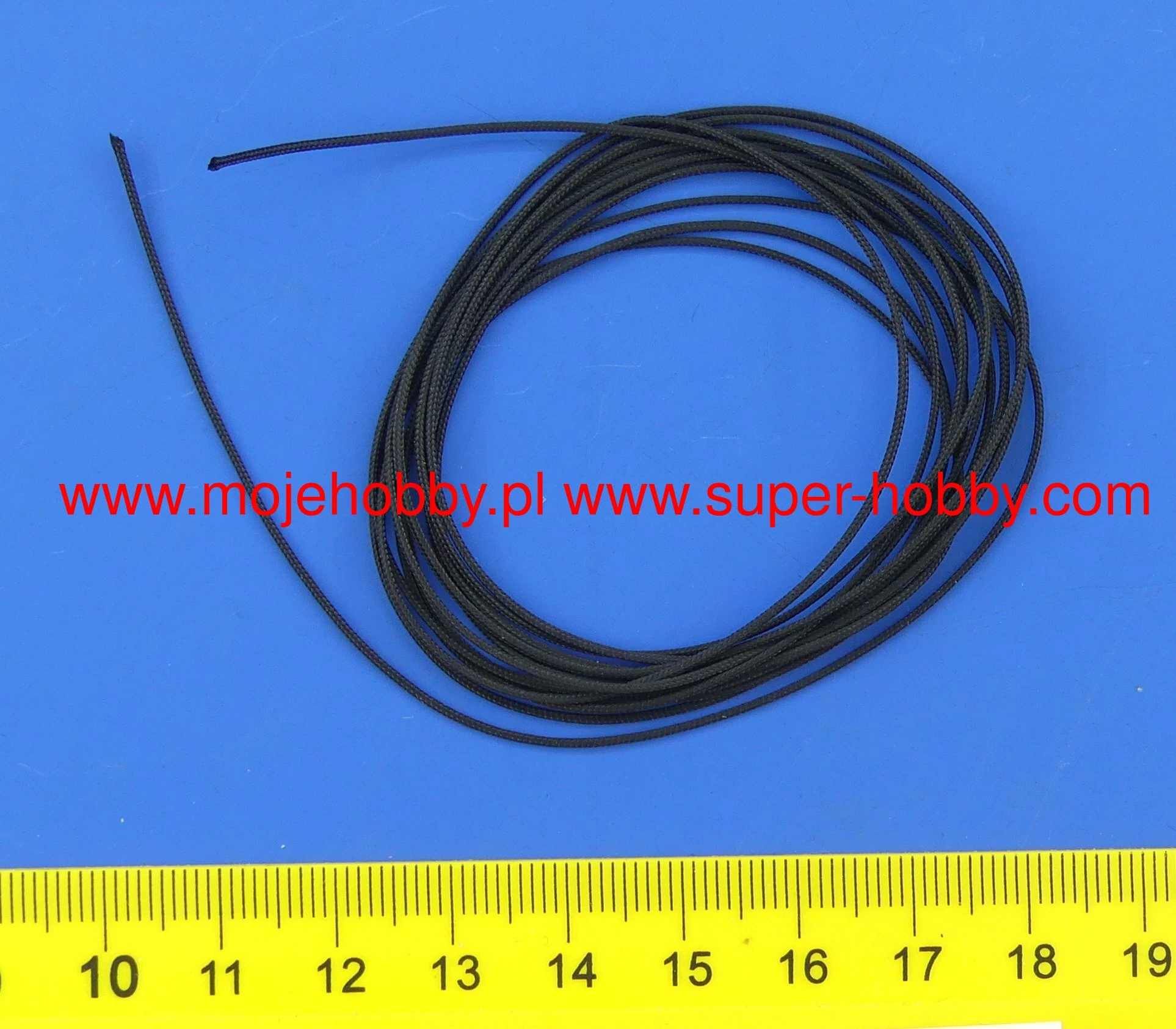 Yamamoto Model Parts TUN69 Braided Hose Line Black 1,0mm 2m 2 Yamamoto Model Parts TUN69 Braided Hose Line Black 1,0mm 2m - Image 2