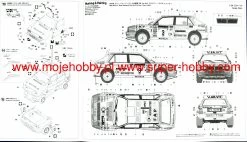 Hasegawa 20548 Lancia Super Delta "1992 Rally New Zealand" -RemoteFun Toys Shop 47306 2 has20548 3