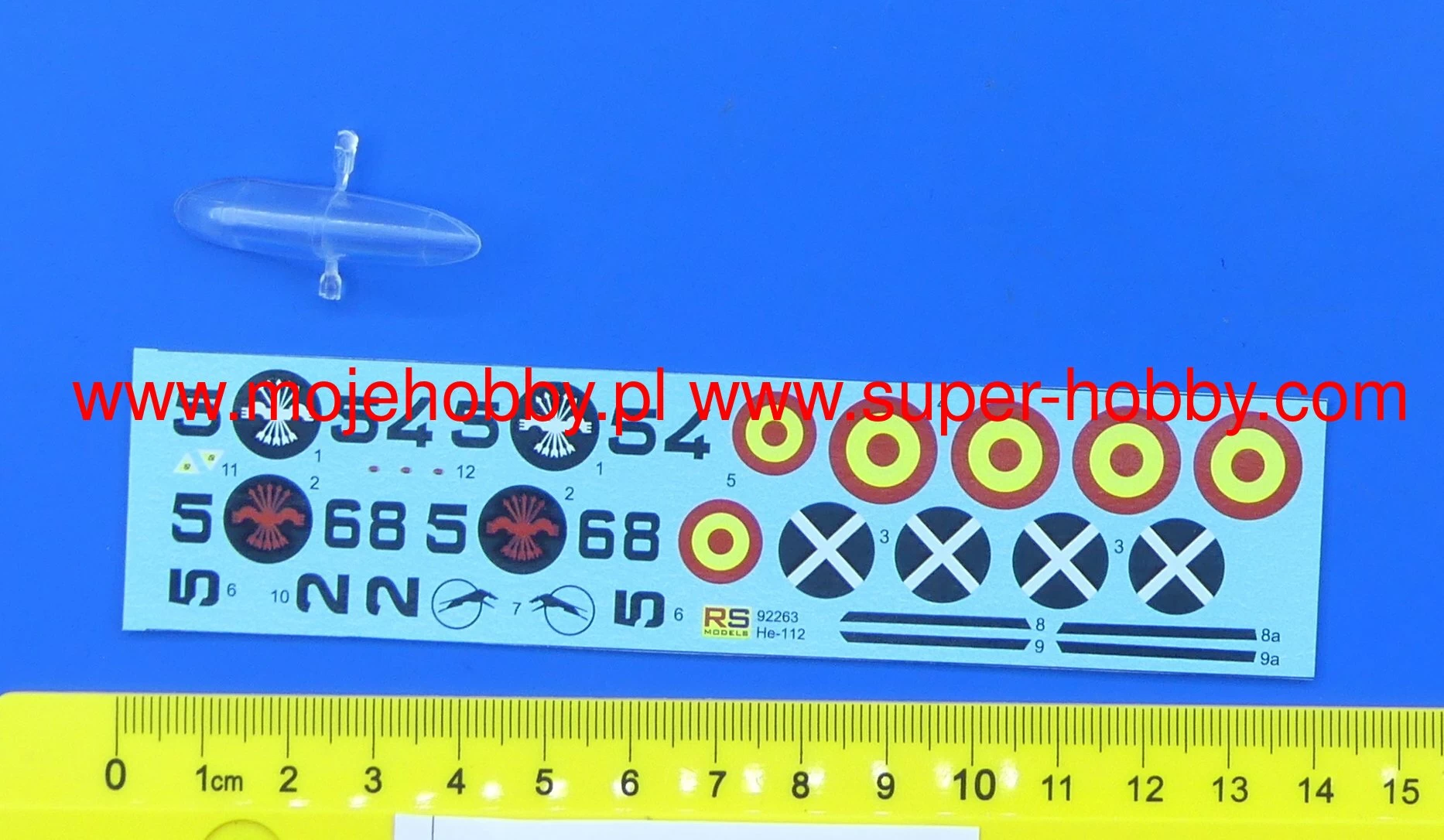 RS Models 92263 Heinkel 112B Spain 8 RS Models 92263 Heinkel 112B Spain - Image 8