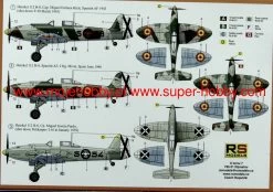 RS Models 92263 Heinkel 112B Spain 18 RS Models 92263 Heinkel 112B Spain -RemoteFun Toys Shop 47424 2 RSM92263 1