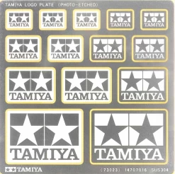 Tamiya 73023 Tamiya Logo Plate Photo-Etched