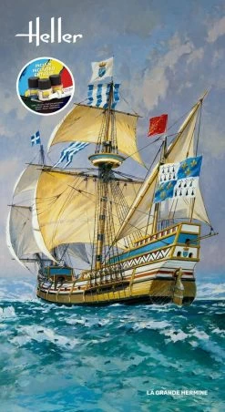 Heller 56841 La Grande Hermine - Starter Kit -RemoteFun Toys Shop 48241 hlr56841 3