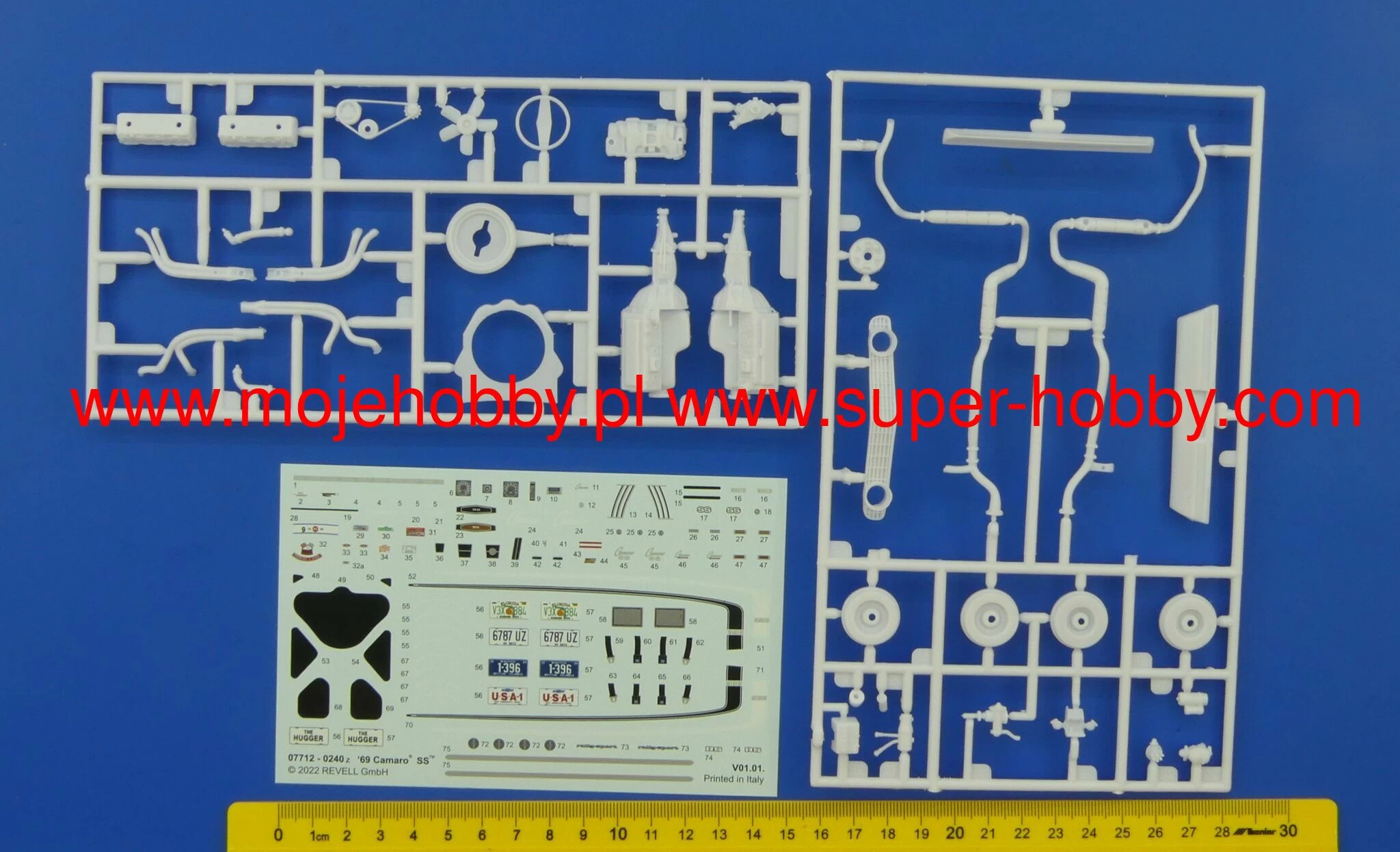 Revell 07712 '69 Camaro SS 396 8 Revell 07712 '69 Camaro SS 396 - Image 8