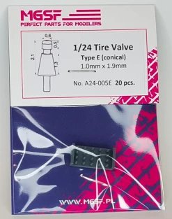 MGSF A24-005E Tyre Valve Type E
