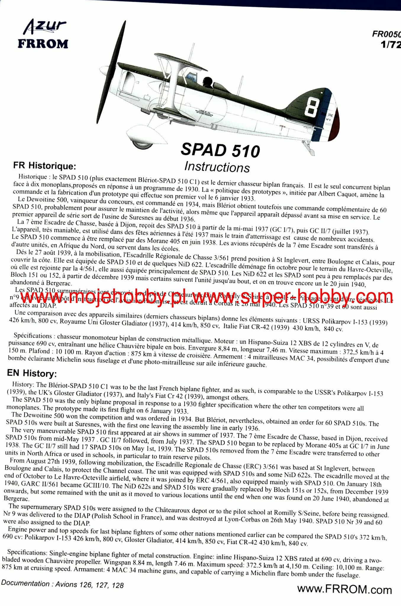 Azur FR050 SPAD 510 At War 10 Azur FR050 SPAD 510 At War - Image 10