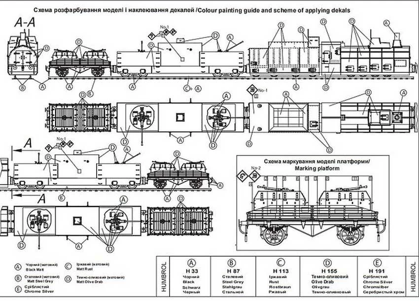 UM MT 696 Red Army Anti-Aircraft Armored Train Of The WWII 2 UM MT 696 Red Army Anti-Aircraft Armored Train Of The WWII - Image 2
