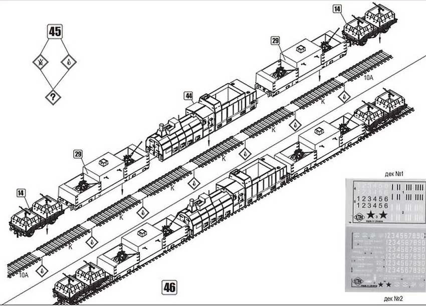 UM MT 696 Red Army Anti-Aircraft Armored Train Of The WWII 3 UM MT 696 Red Army Anti-Aircraft Armored Train Of The WWII - Image 3
