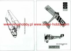 Choroszy Modelbud A74 NIEUPORT 17"C 1" -RemoteFun Toys Shop 50671 2 CHOA74 2